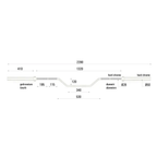 Toorx Professional OB Offset Bar Halterstang - 220 cm