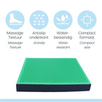 Orange Gym Spiky Balance Pad 2 in 1 - Groen/Zwart