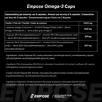 Empose Nutrition Omega-3 / Visolie Caps - Essentiele vetzuren - 120 Capsules