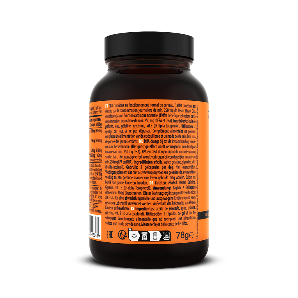 QNT Omega 3 - 1000 mg - 60 Gel Capsules