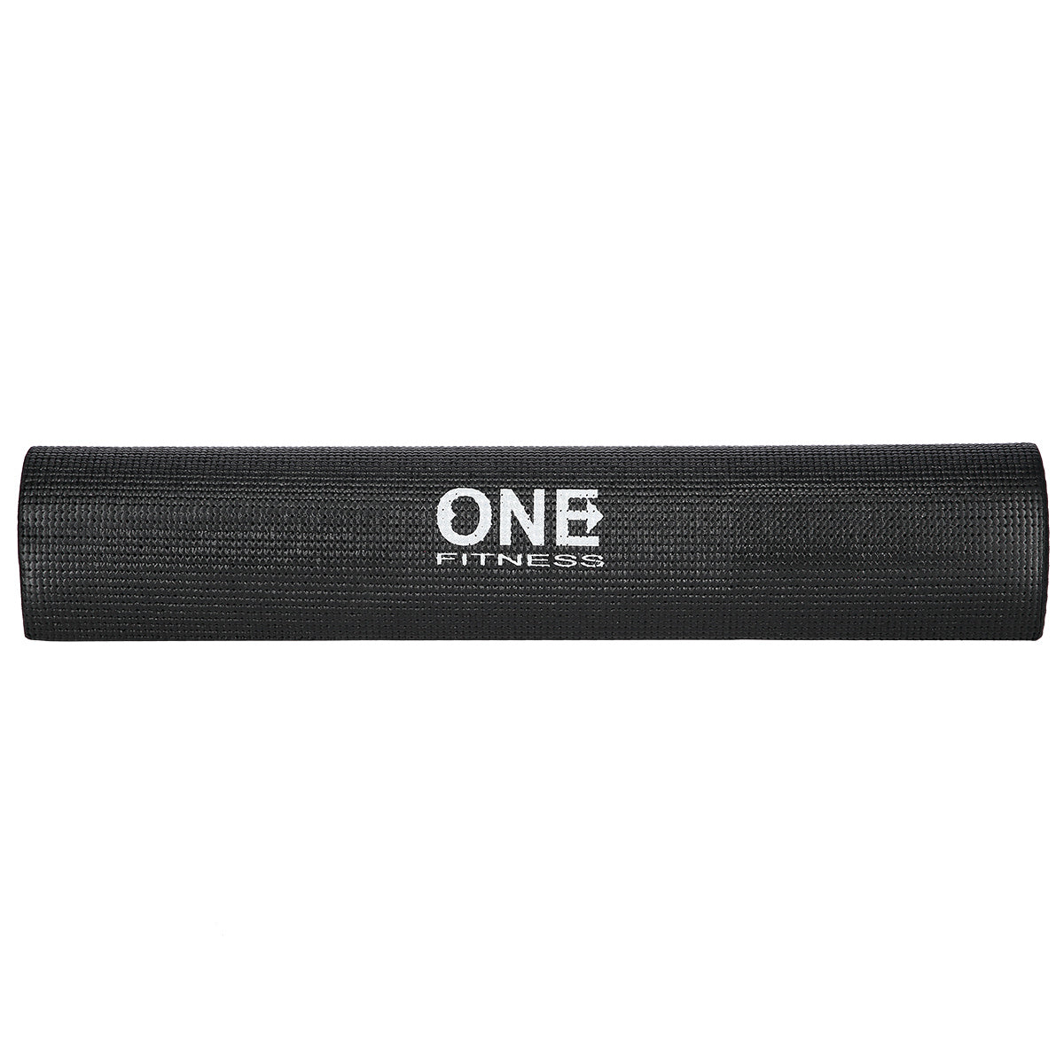 One Fitness Yogamat - Zwart - 6 mm