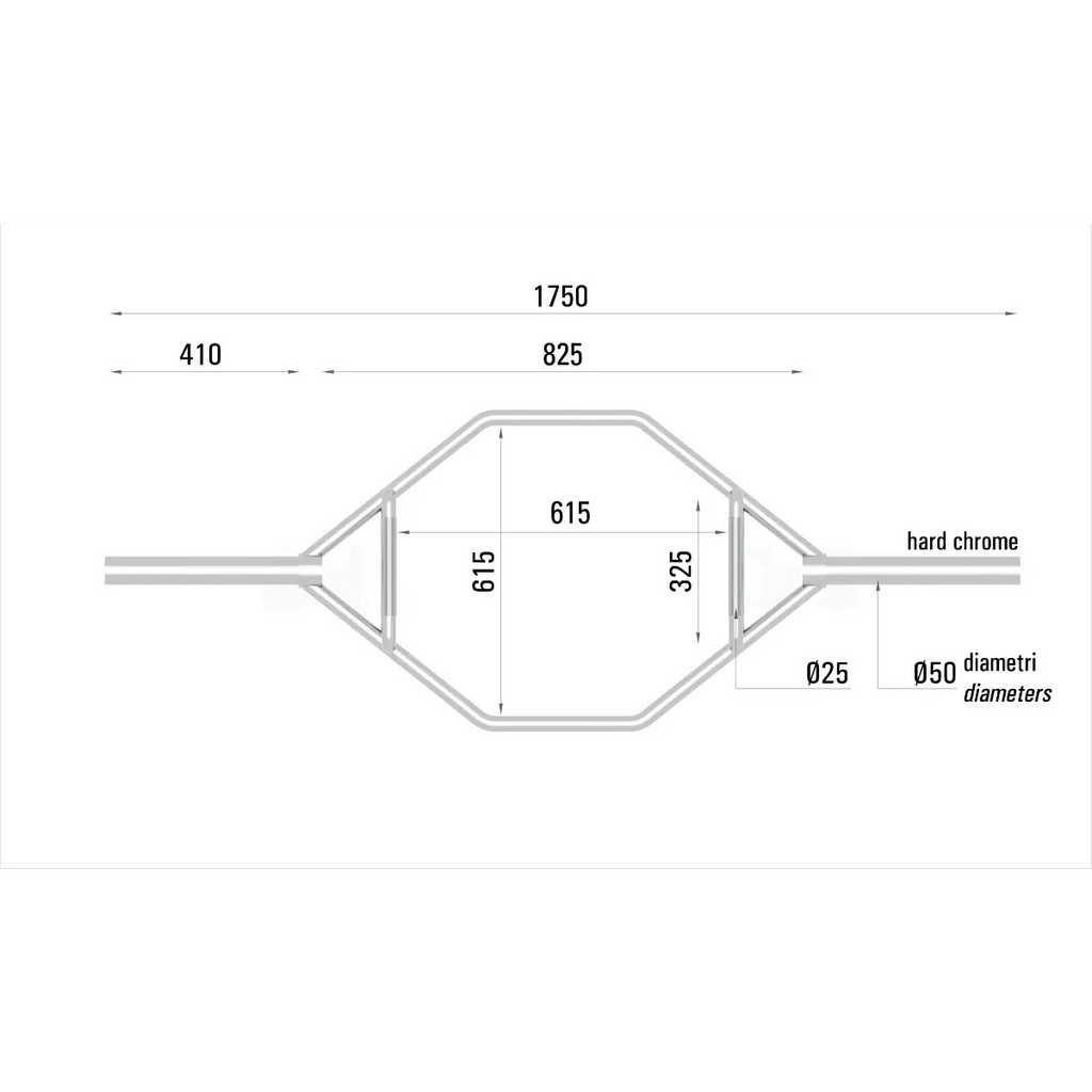 Toorx Fitness OSB Hex Bar - Trap Bar