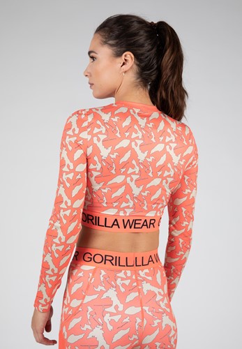 Gorilla Wear Osseo Cropped Longsleeve - Roze
