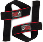 Gorilla Wear Padded Lifting Straps - Zwart