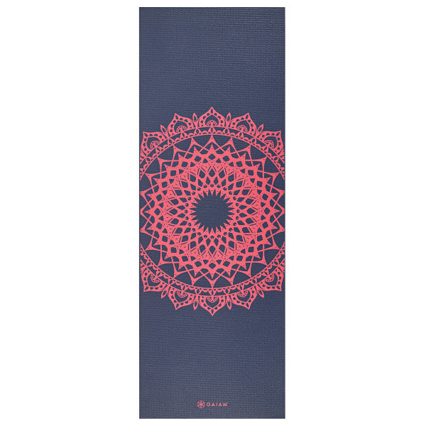 Gaiam Yogamat - 4 mm - Pink Marrakesh