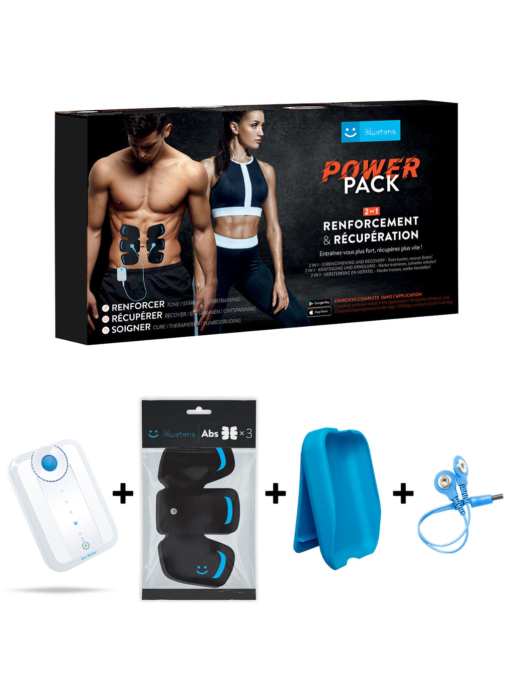 Bluetens Electrodes Powerpack
