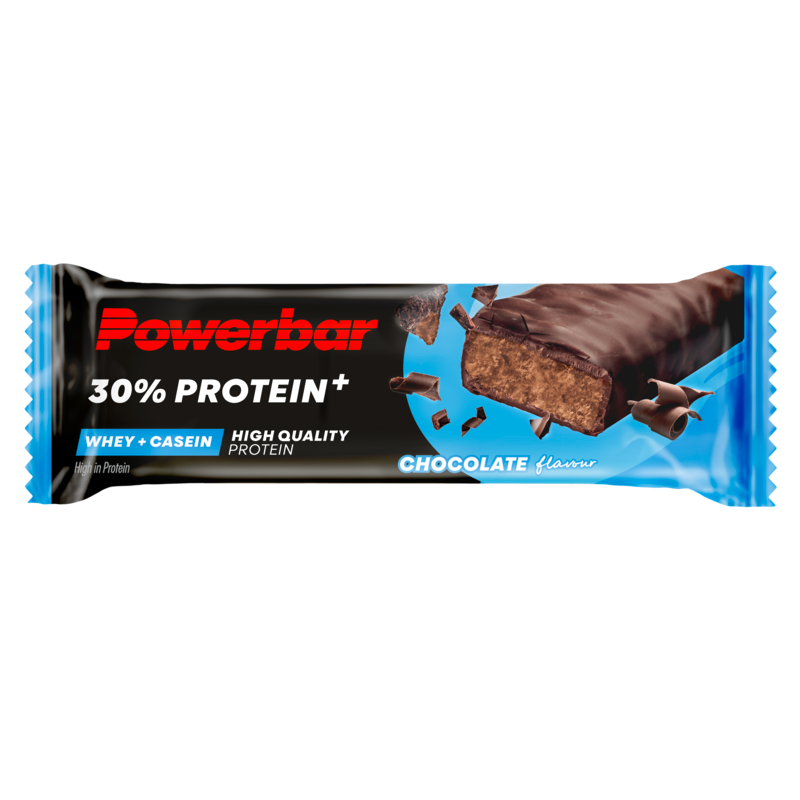 Powerbar 30% Protein+ Bar - 15 x 55 gr - Chocolade