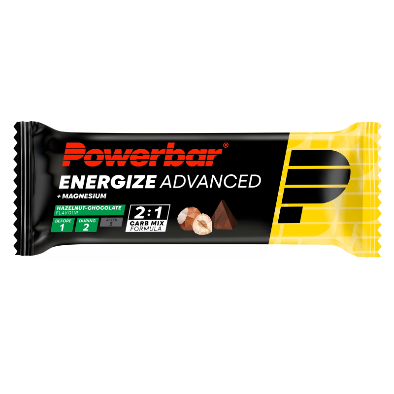 Powerbar Energize Advanced Bar - 15 x 55 gr - Hazelnoot Chocolade