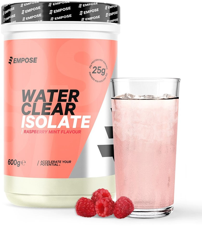 Empose Nutrition Starter Pack - Water Clear Peach Tea - Blueberry  - Tropical Caffeine Free - Aanzicht