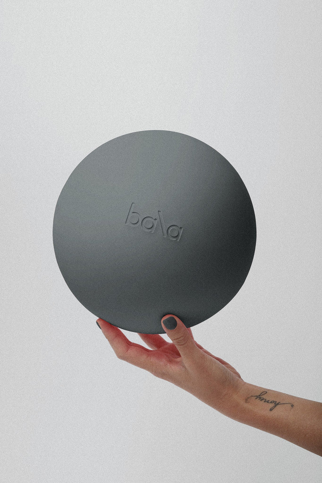 Bala Pilates Ball - Non-Weighted - Charcoal/Grijs