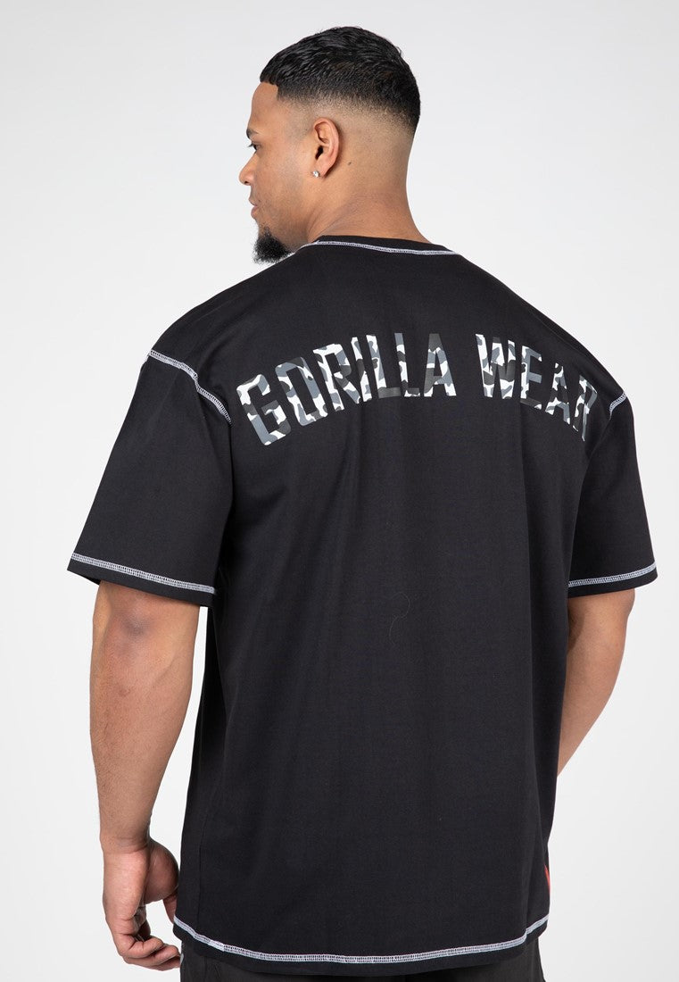 Gorilla Wear Saginaw Oversized T-shirt - Zwart