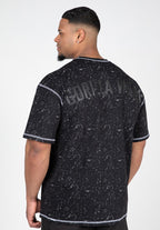 Gorilla Wear Saginaw Oversized T-shirt - Washed Zwart