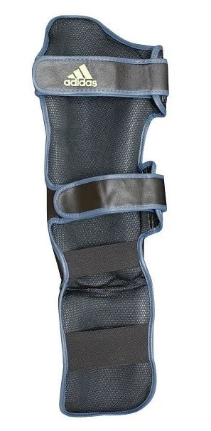 Adidas Speed Grappling Shin-n-Step - Scheenbeschermer - Zwart - Geel - S/M