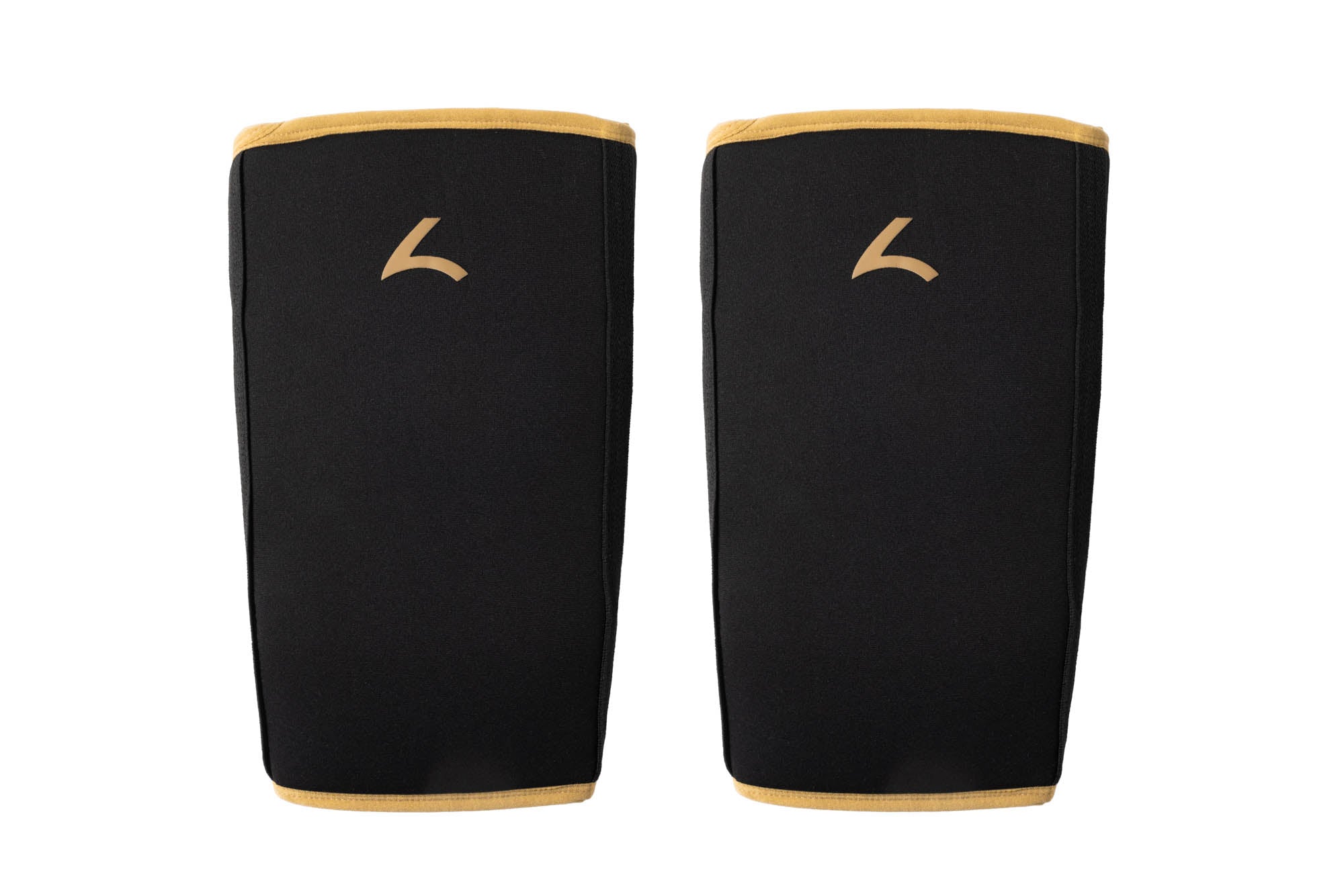 Reeva Powerlifting Knee Sleeves - Knie Bandages - 7 mm - Goud