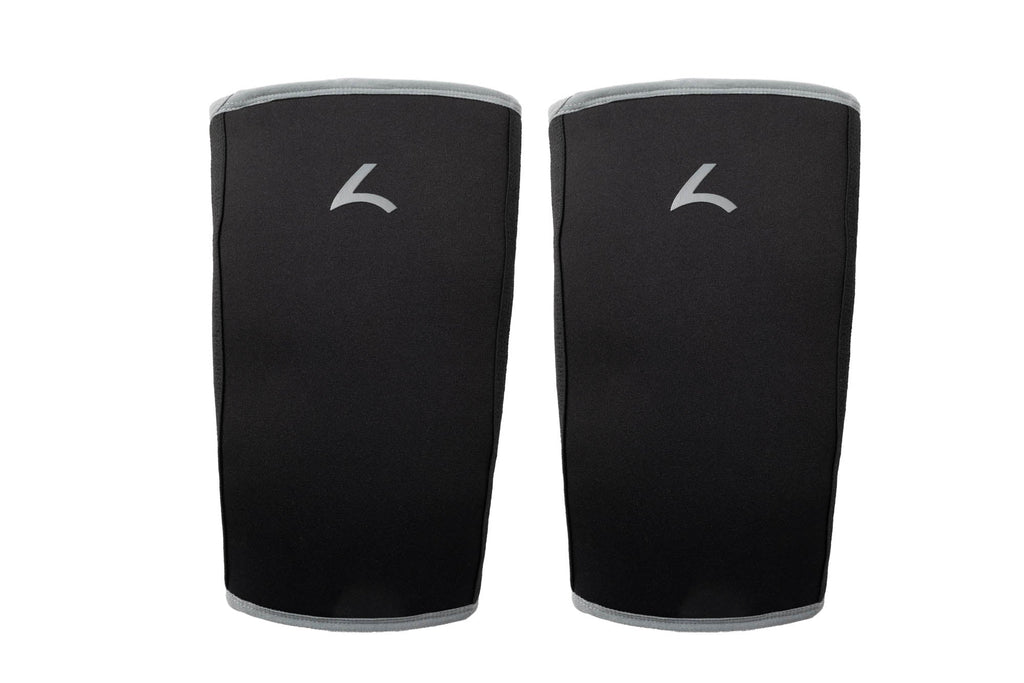 Reeva Powerlifting Knee Sleeves - Knie Bandages - 7 mm - Grijs