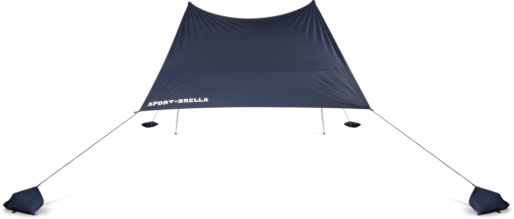 Sport-Brella Solbreeze Zonnescherm - Open Strandtent - Blauw