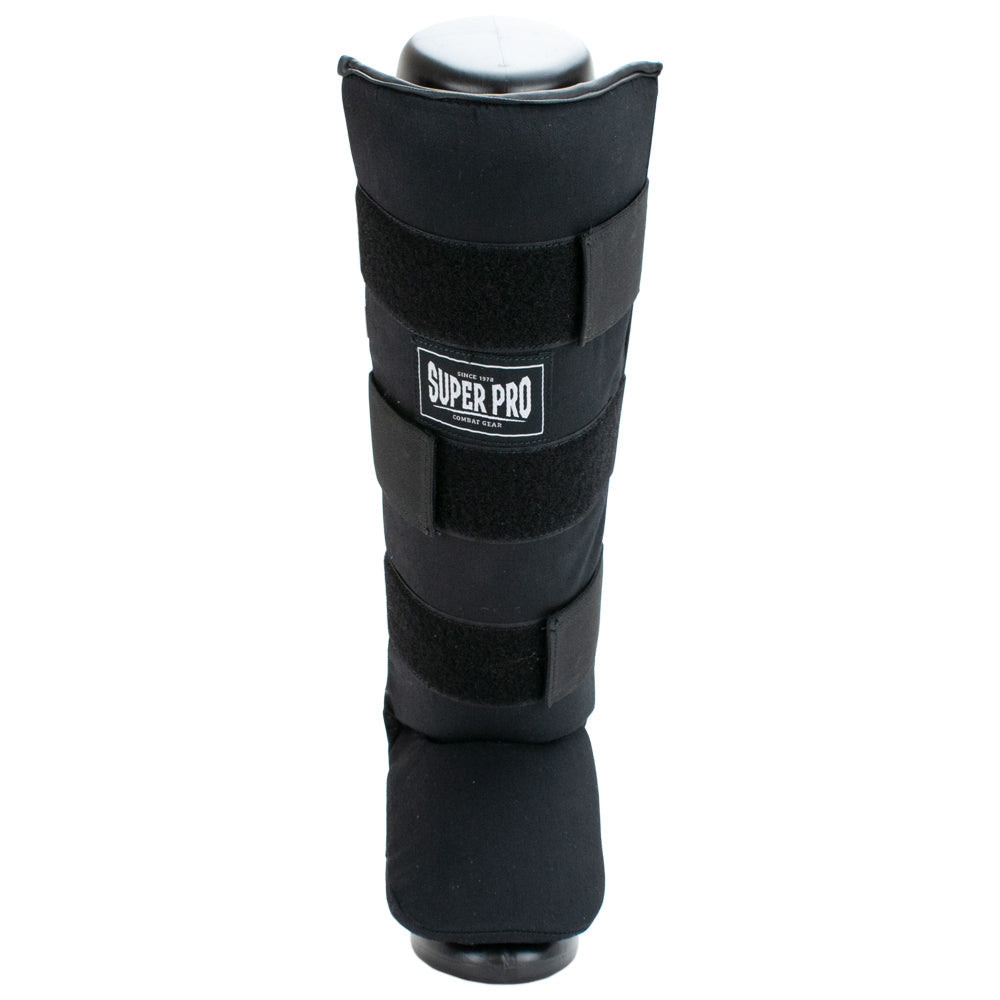 Super Pro Combat Gear Savior Scheenbeschermers - Zwart
