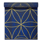 Gaiam Reversible Yogamat - 6 mm - Metallic Sun & Moon