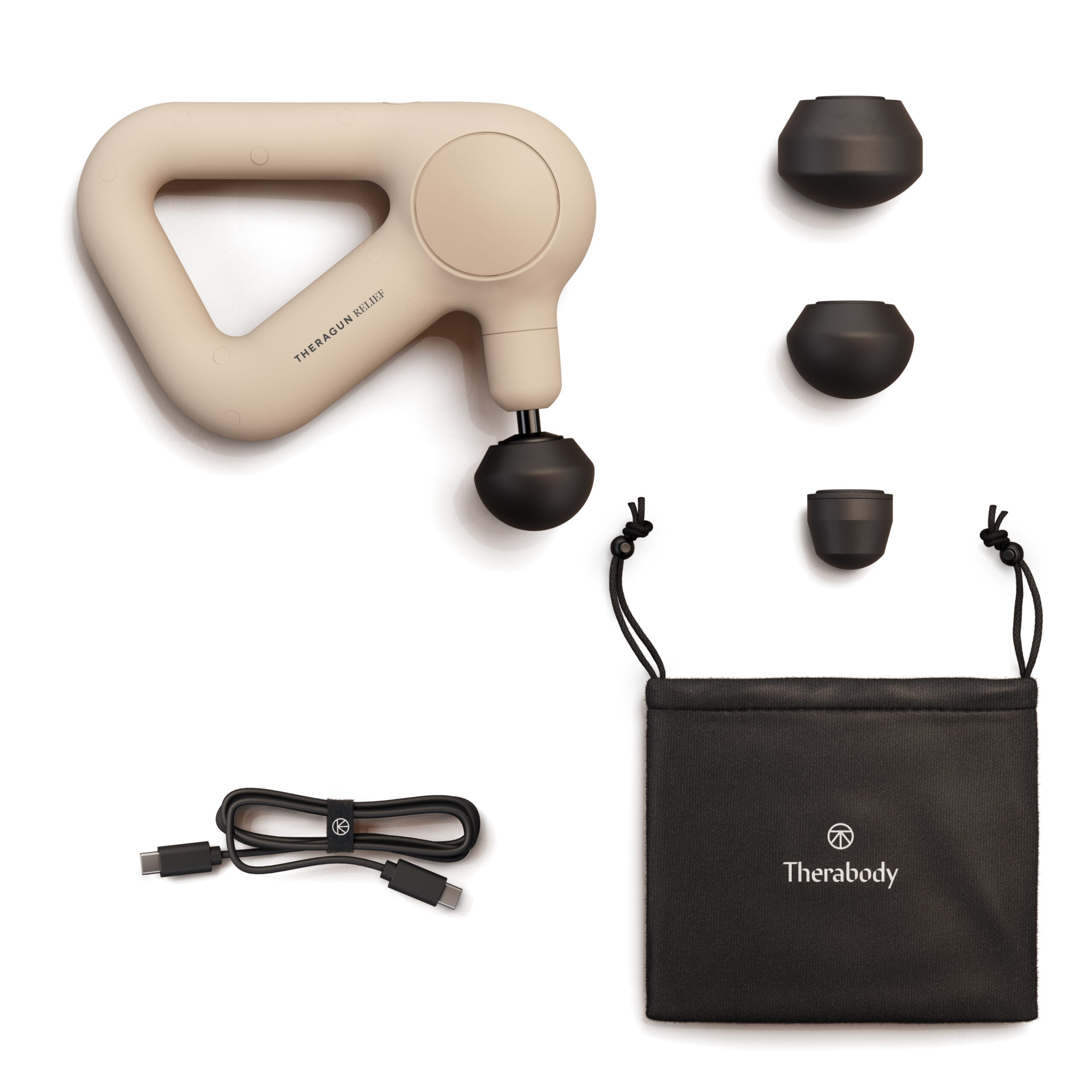 Therabody Theragun Relief - Massage Gun - Beige