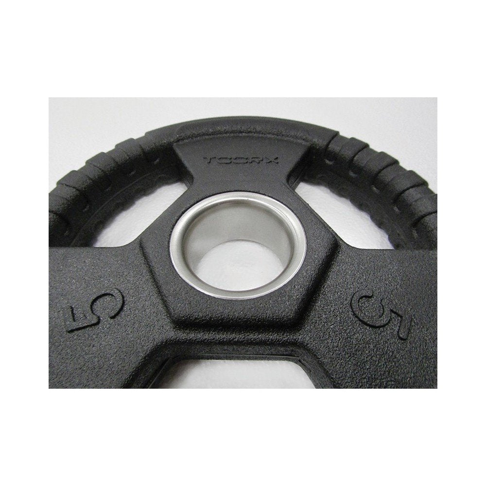 Toorx Fitness Rubber Olympische Halterschijf 50 mm - 1,25 kg - Per stuk