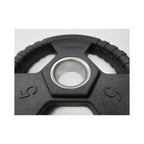 Toorx Fitness Rubber Olympische Halterschijf 50 mm - 10 kg - Per stuk