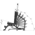 Toorx Professional Olympische Halterbank WBX-3900 - Verstelbaar