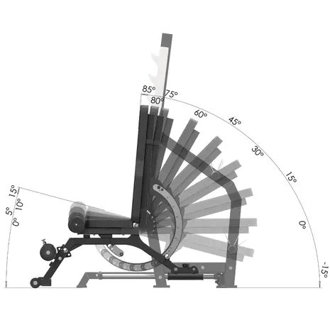 Toorx Professional Olympische Halterbank WBX-3900 - Verstelbaar