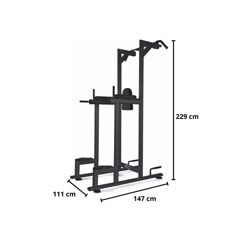 Toorx Professional WBX-B2800 Chin Ups, Dips & Leg Raise