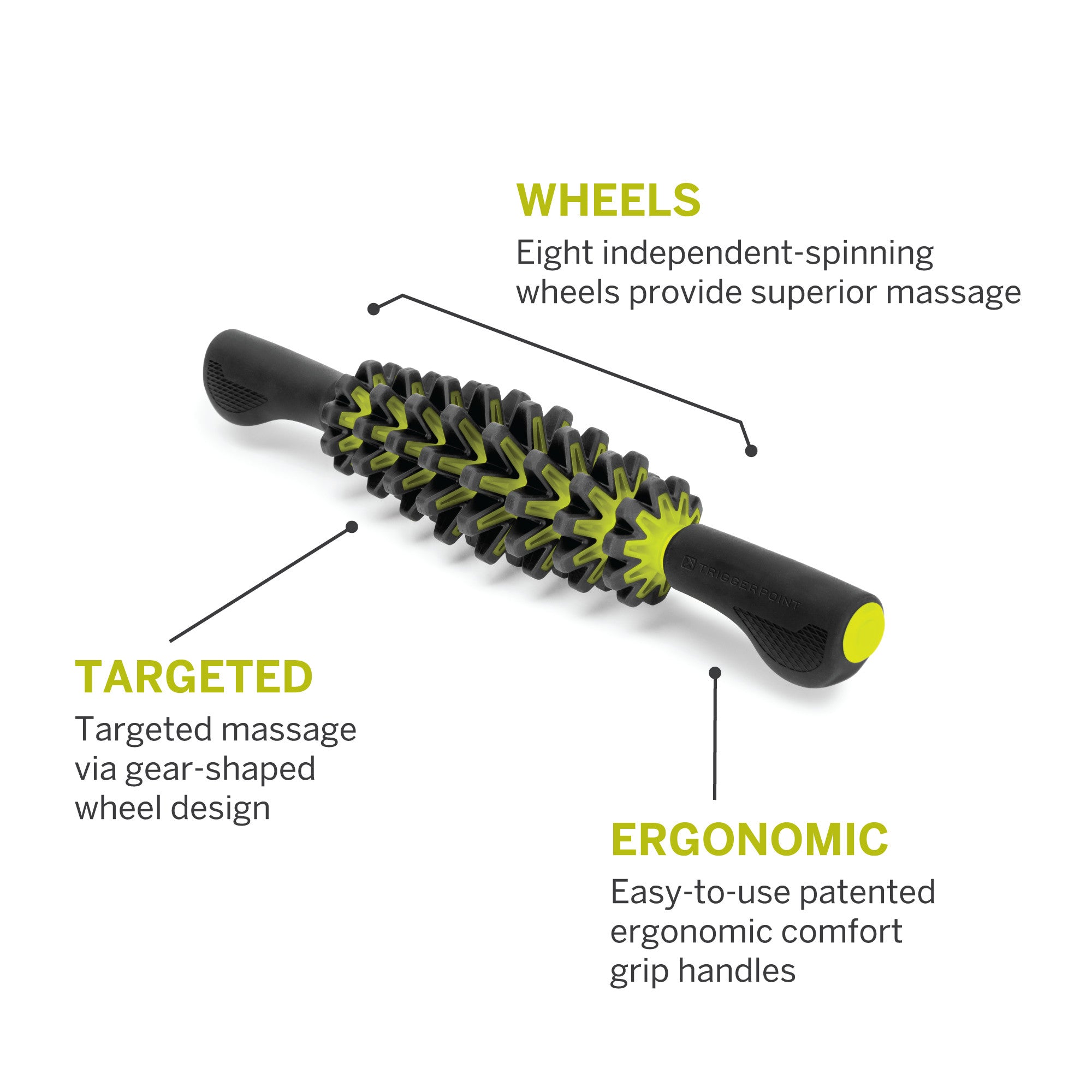 TriggerPoint STK Target - Fasciarol - Zwart/Lime