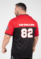 Gorilla Wear Trenton Football Jersey - Zwart/Rood