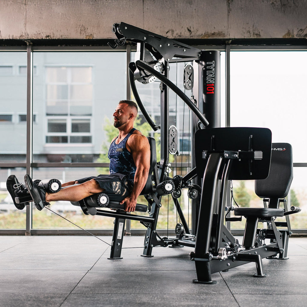 HMS Tytan 101 Multi Gym met Leg Press