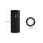 VirtuFit Grid Foam Roller - Massage roller - 33 cm - Zwart