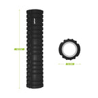 VirtuFit Grid Foam Roller - Massage roller - 62 cm - Zwart