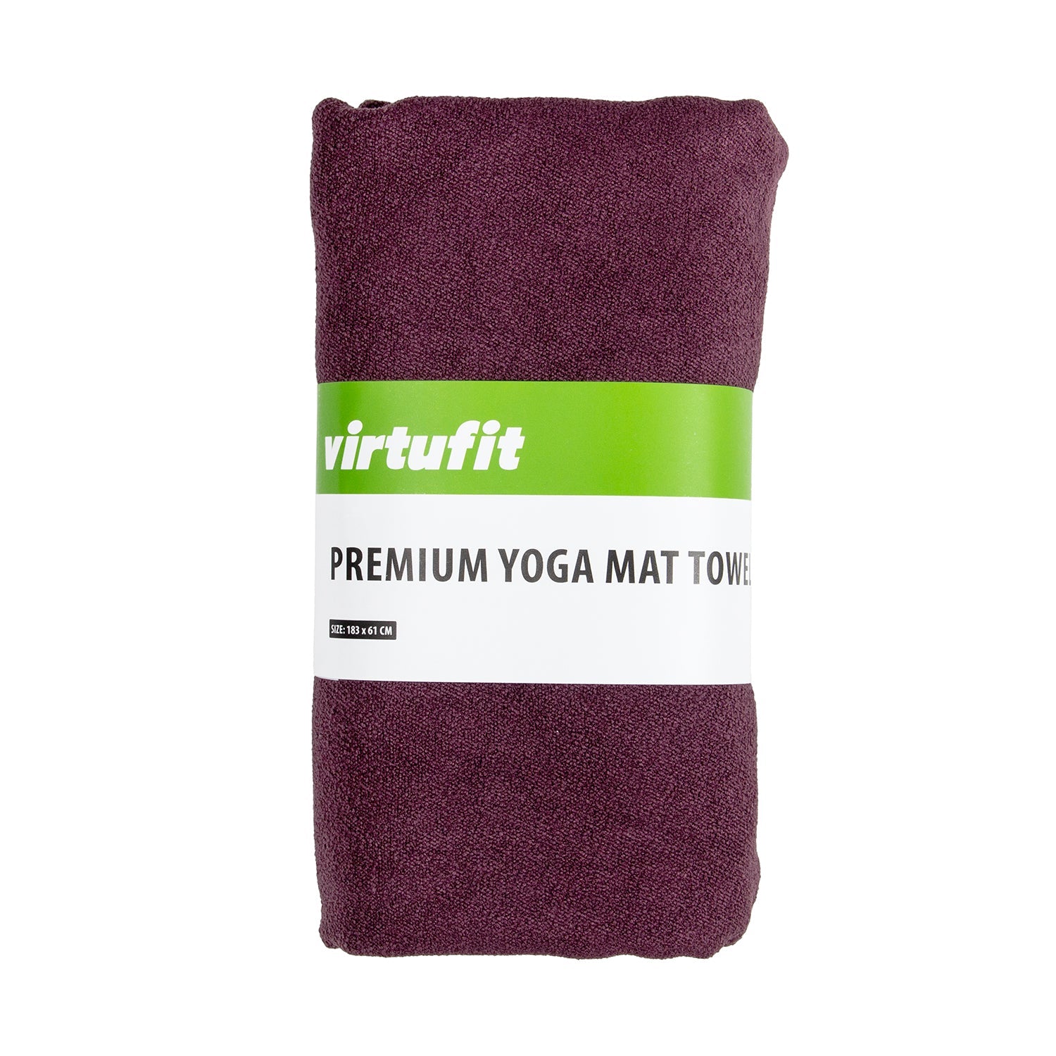 VirtuFit Premium Yogamat Handdoek - 183 x 61 cm - Mulberry