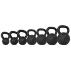 VirtuFit Kettlebell Set Gietijzer 4-6-8-10-12-16-20 kg