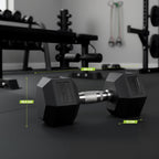 VirtuFit Hexa Dumbbell Pro - 27,5 kg - Per Stuk