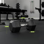 VirtuFit Hexa Dumbbell Pro - 35 kg - Per Stuk