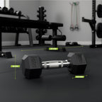 VirtuFit Hexa Dumbbell Pro - 4 kg - Per Stuk