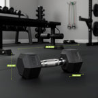 VirtuFit Hexa Dumbbell Pro - 8 kg - Per Stuk