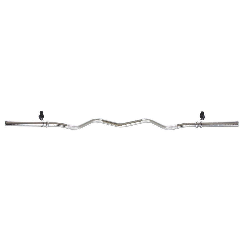 VirtuFit Gietijzeren Halterset - EZ Curlstang - Veerclip - 30 mm - 25 kg