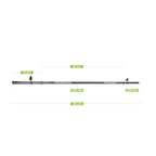 VirtuFit Halterstang - 120 cm - Veerclipsluiting - 30 mm