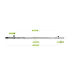 VirtuFit Halterstang - 170 cm - Veerclipsluiting - 30 mm