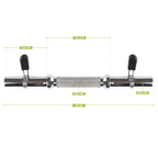 VirtuFit Dumbbellstang met Veerclipsluiting - 30 mm