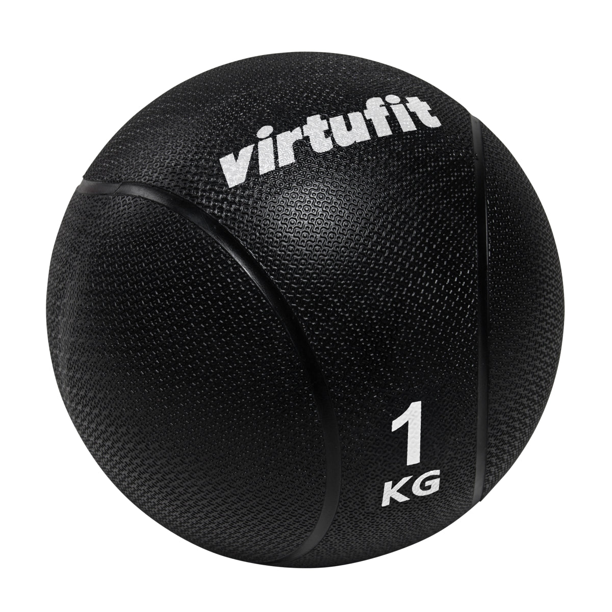 VirtuFit Medicijnbal Pro - Medicine Ball  - 1 kg - Rubber - Zwart