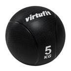 VirtuFit Medicijnbal Pro - Medicine Ball - 5 kg - Rubber - Zwart