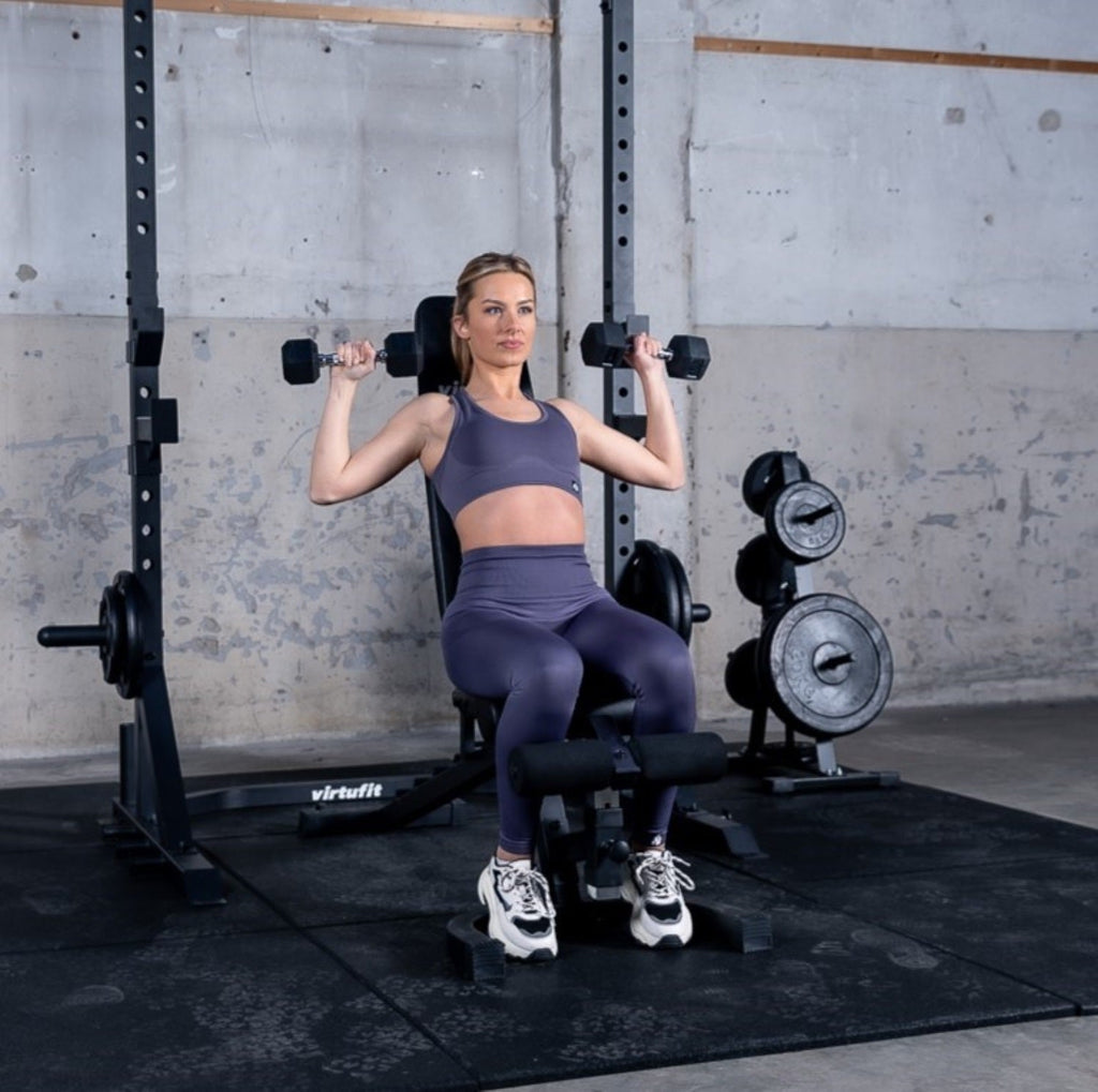 VirtuFit Verstelbare Fitnessbank Pro - Zwart