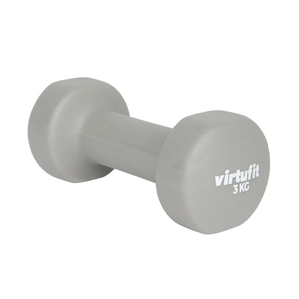 VirtuFit Vinyl Dumbbell Set Pro - 2 x 3 kg