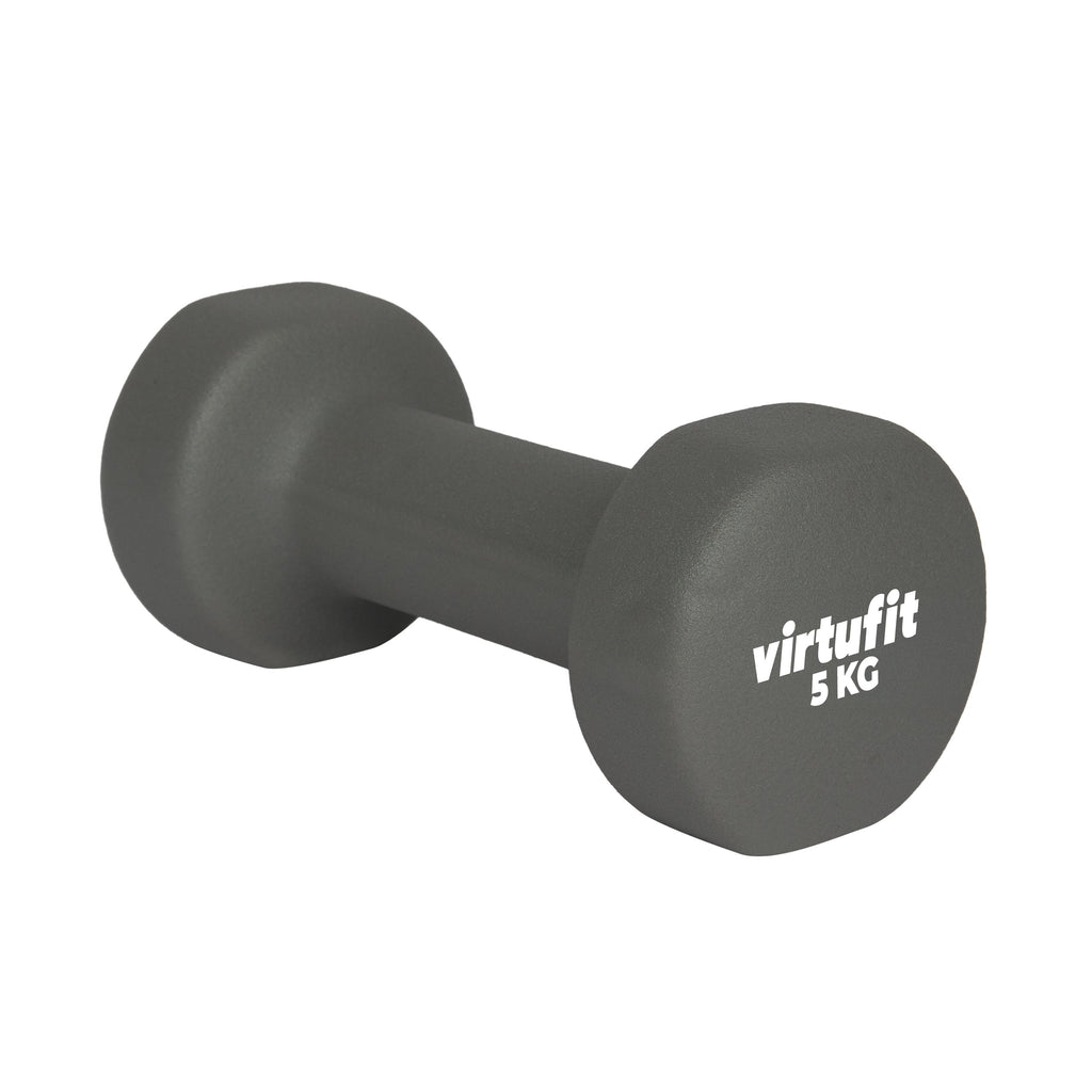 VirtuFit Vinyl Dumbbell Set Pro - 2 x 5 kg