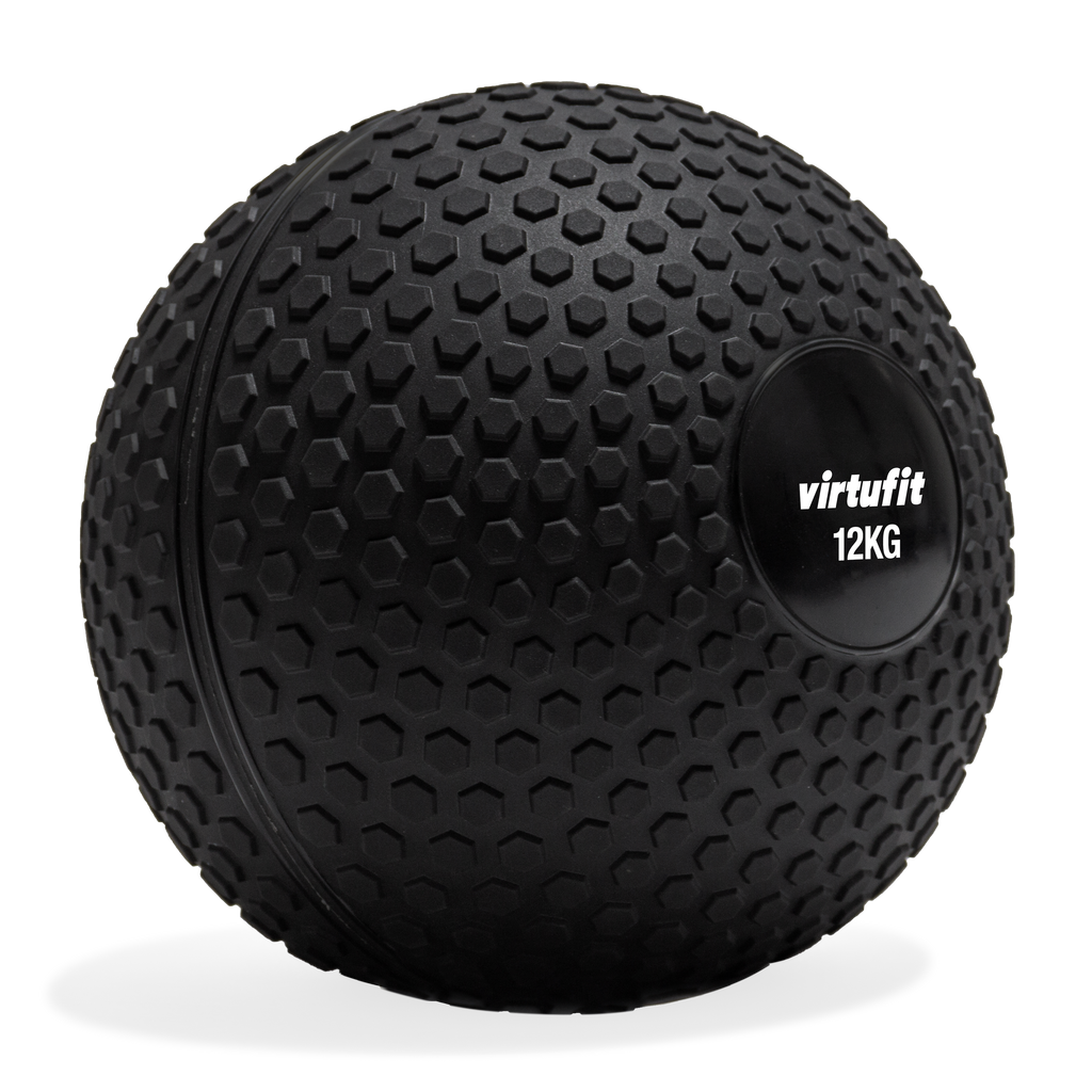 VirtuFit Slam Ball - Fitness Bal - 12 kg - Zwart