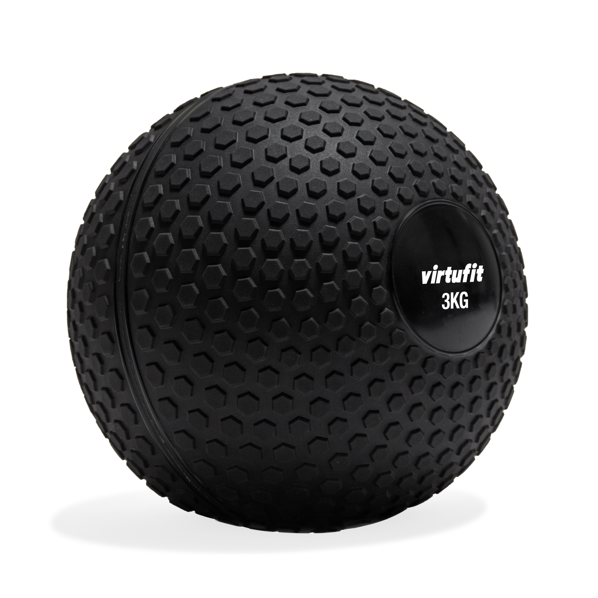 VirtuFit Slam Ball - Fitness Bal - 3 kg - Zwart - Tweedekans